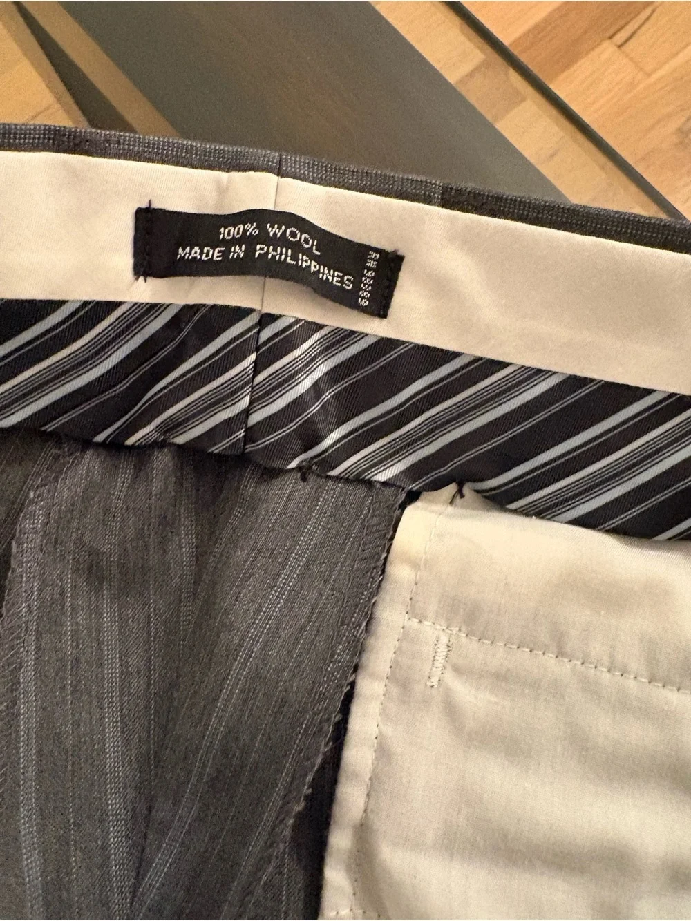 Europa Classic Gray Pinstripe Kids Matching Suit Set - Two-Piece size 14R
